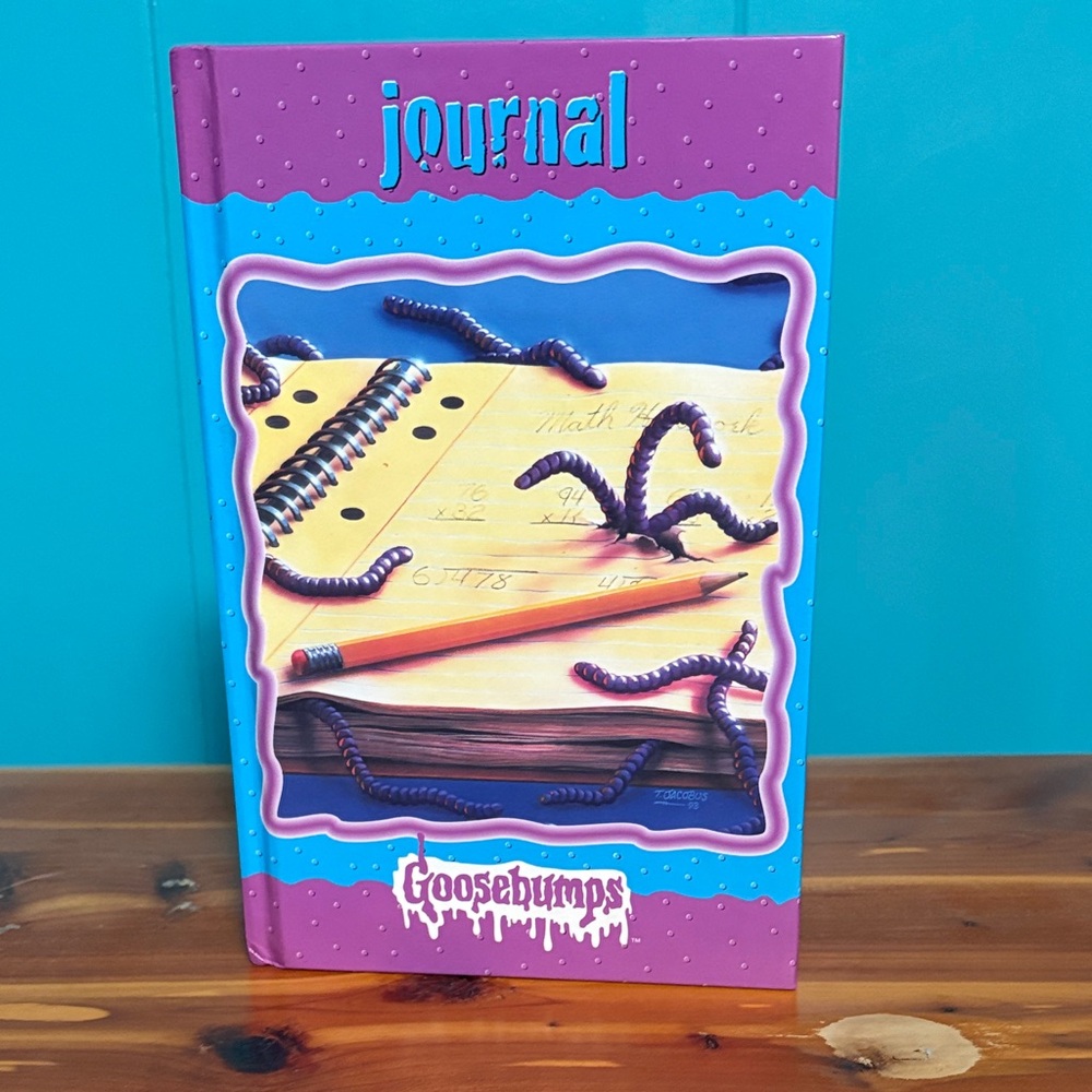 Go Eat Worms Hardback Goosebumps Journal